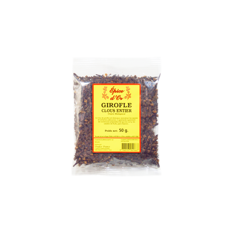 Clous de Girofle entier EPICES D'OR 50g