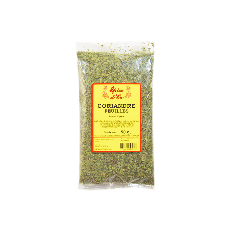 Coriandre Feuilles EPICES D'OR 50g