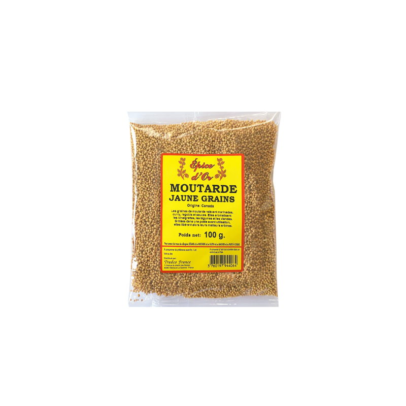 Moutarde Jaune Grains EPICES D'OR 50g