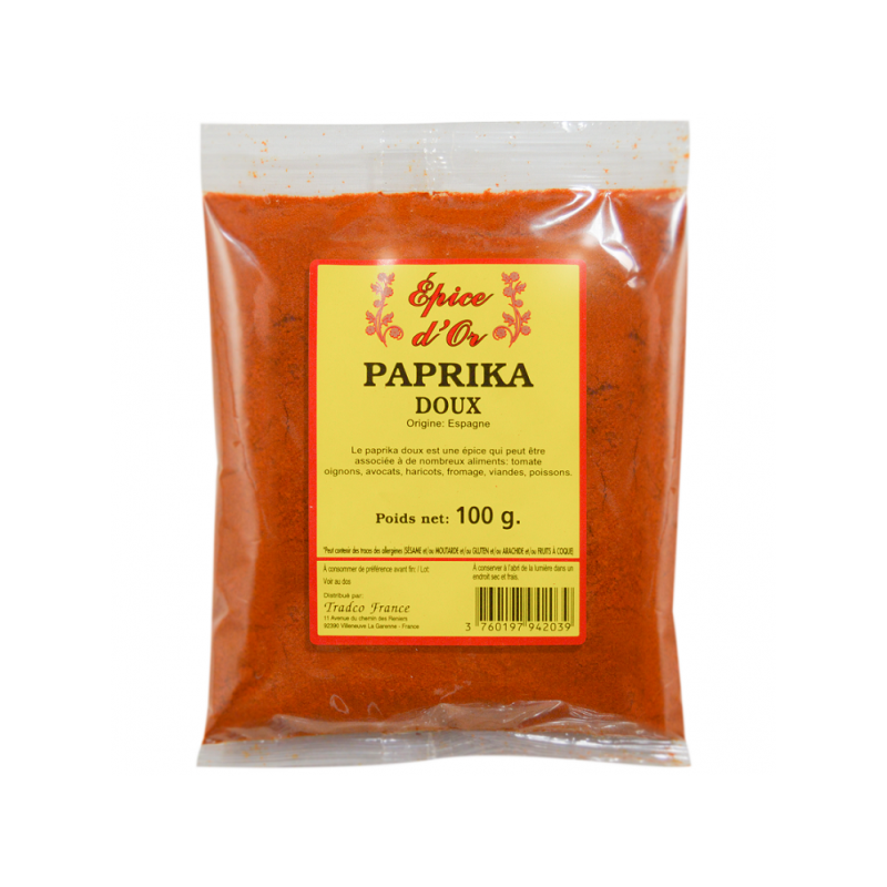 Paprika poudre EPICES D'OR 100g