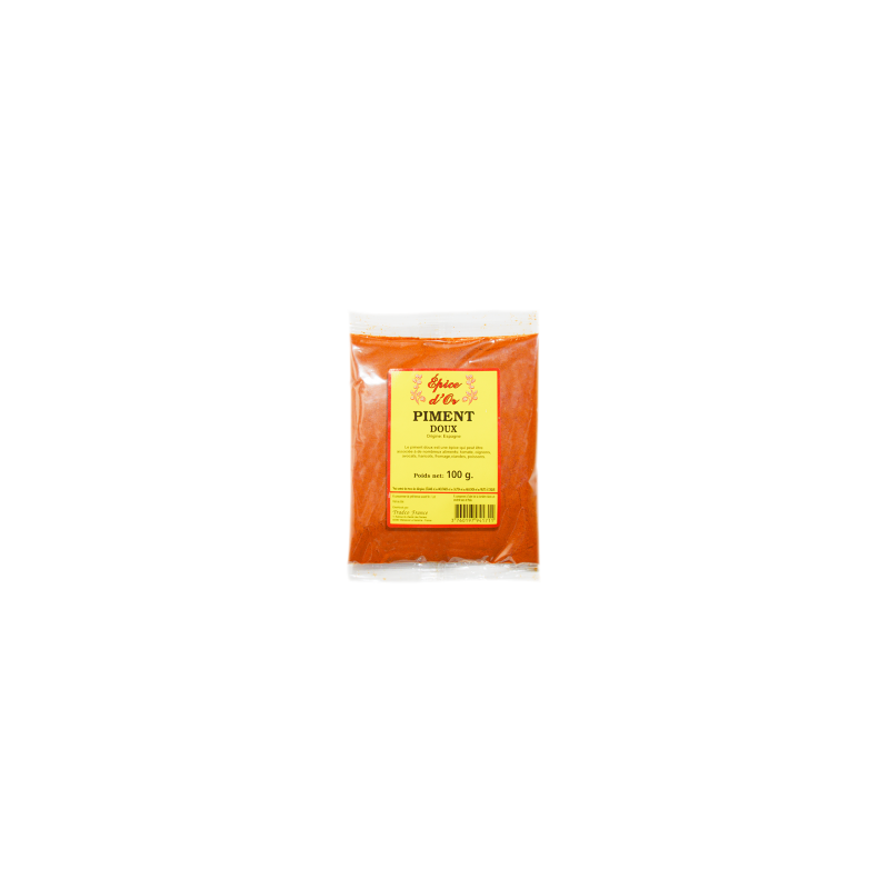 Piment doux EPICES D'OR 100g