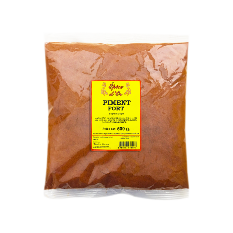 Piment fort poudre EPICES D'OR 500g