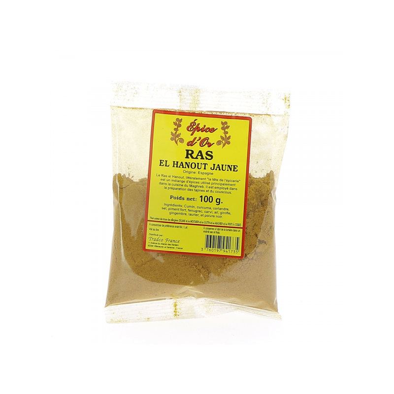 Ras el Hanout jaune EPICES D'OR 100g