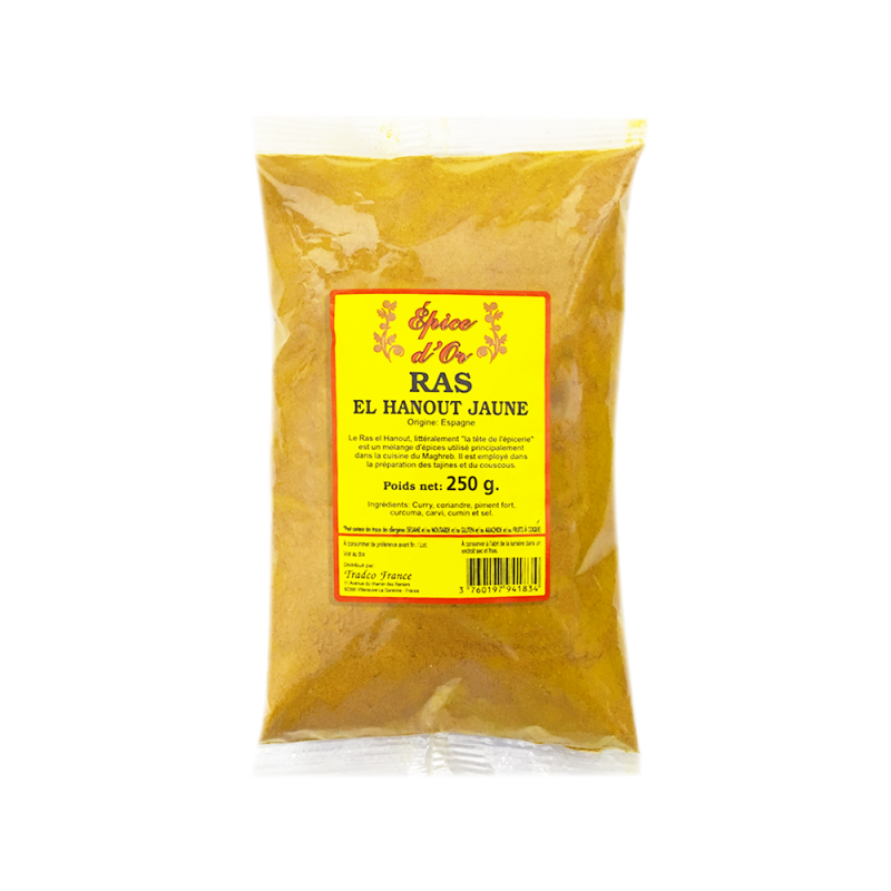 Ras el Hanout jaune EPICES D'OR 250g