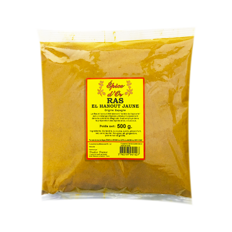 Ras el Hanout jaune EPICES D'OR 500g