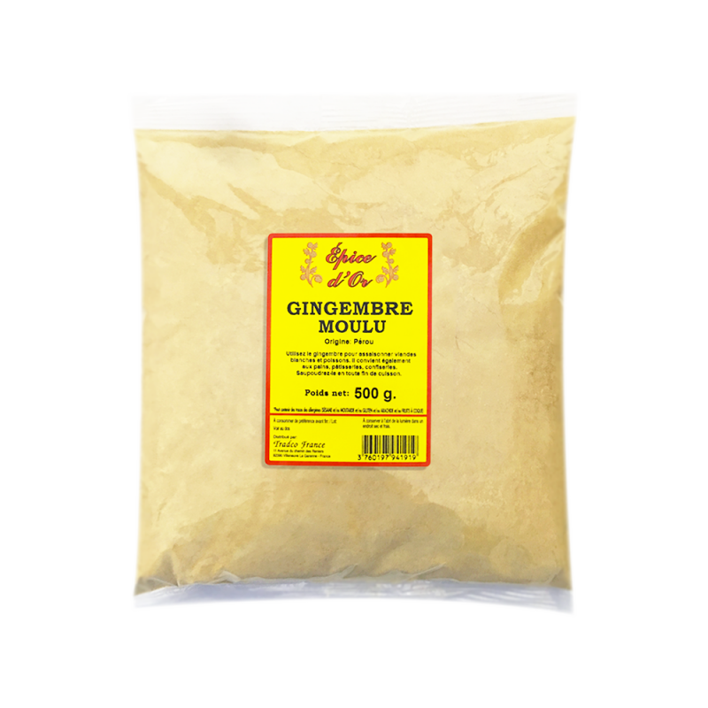 Gingembre poudre EPICES D'OR 500g