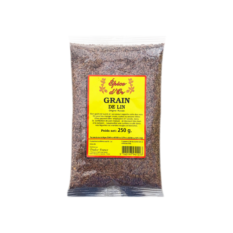 Grain de lin entier EPICES D'OR 250g