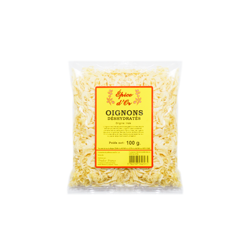 Oignon déshydraté EPICES D'OR 100g