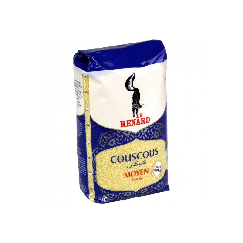 Couscous moyen LE RENARD 1kg