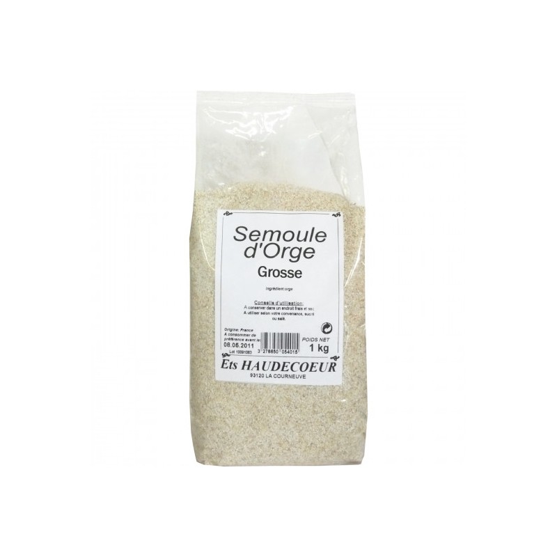 Semoule d'orge grosse LEGUMOR 1kg