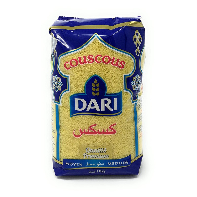 Couscous de blé moyen DARI 1kg