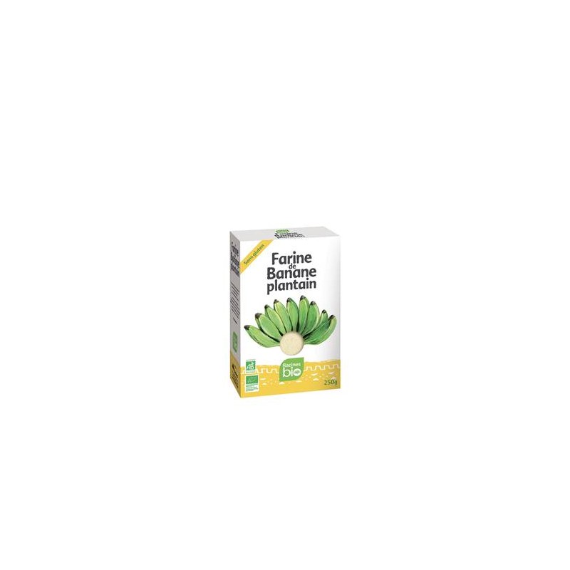 Farine de banane plantin RACINES BIO 250 g