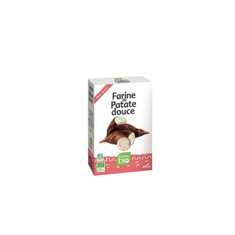 Farine de patate douce bio RACINES 400g