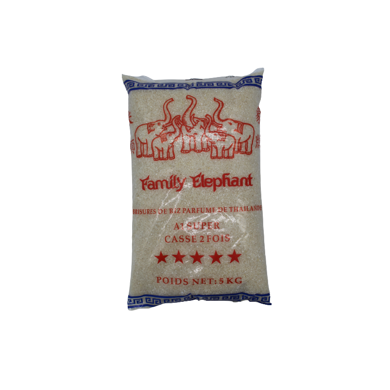 Riz Thaï Casses 2 Fois Elephant 5Kg