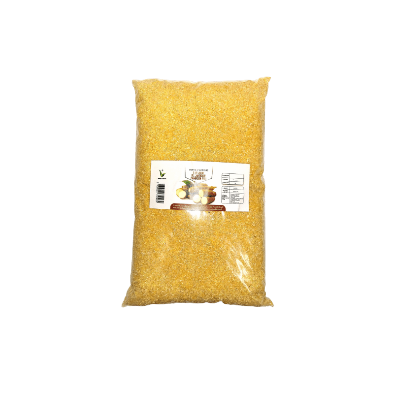 Gari Jaune / Tapioca Jaune Du Cameroun 1Kg