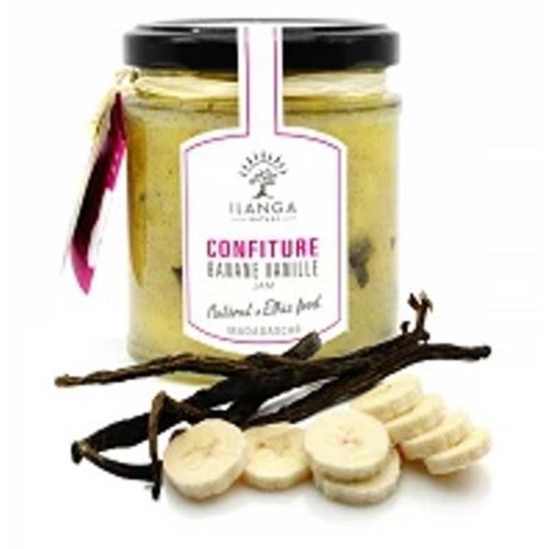 Confiture Banane Vanille ILANGA NATURE 220 g