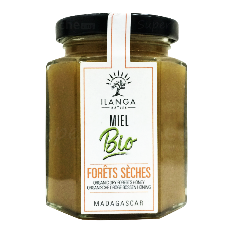 Miel Sauvage de Forêts Sèches de Madagascar ILANGA NATURE 250 g