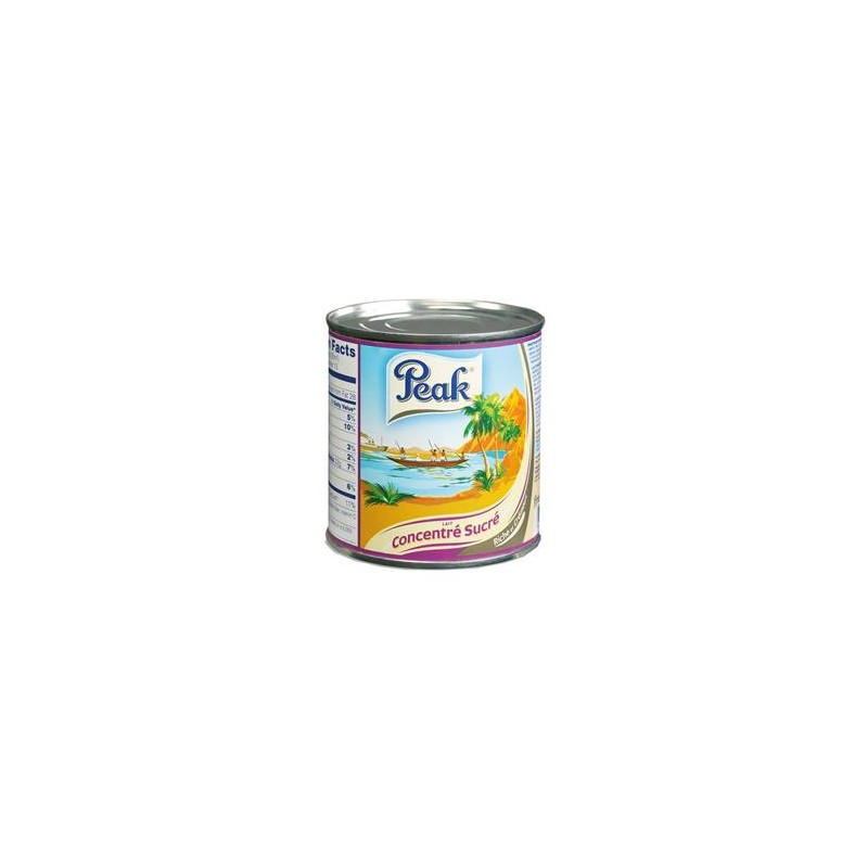 Lait concentré PEAK sucré 397 g