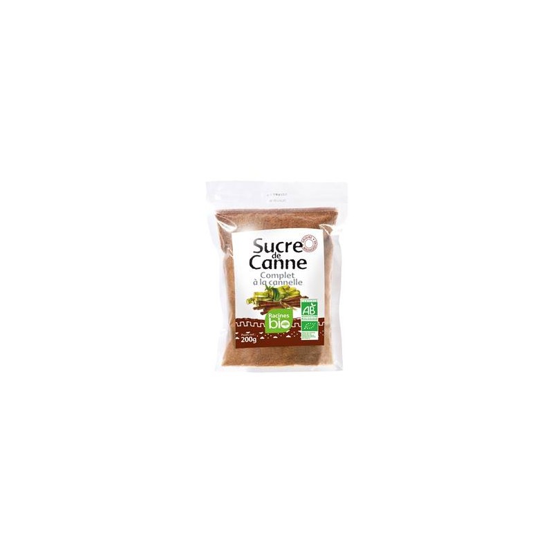 Sucre de canne complet RACINES BIO cannelle 200 g