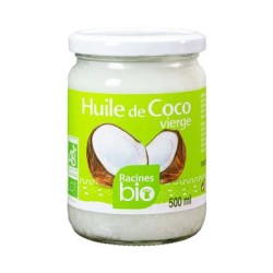 Huile de coco vierge RACINES BIO 500 ml