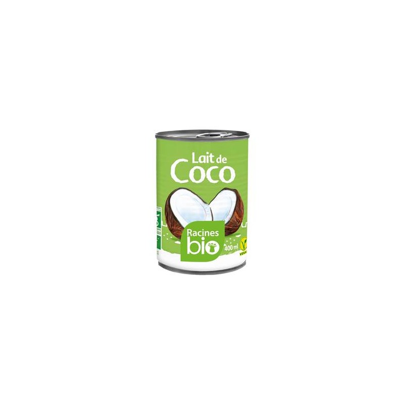 Lait de coco RACINES BIO 400 ml