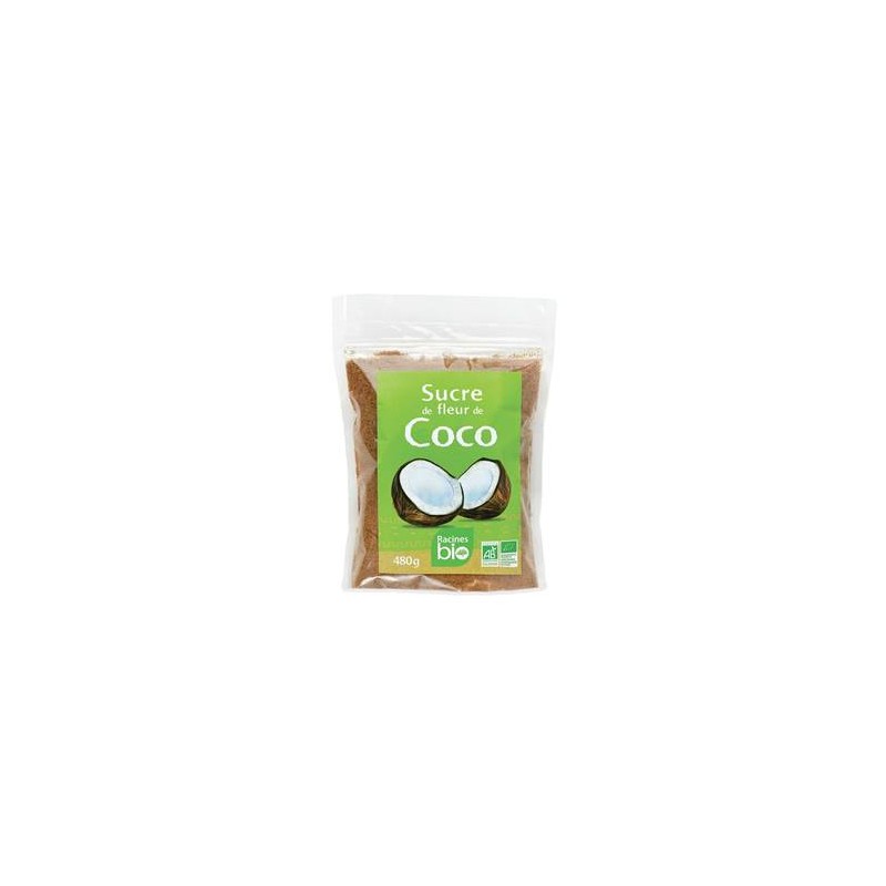 Sucre de fleur de coco RACINES BIO 480 g