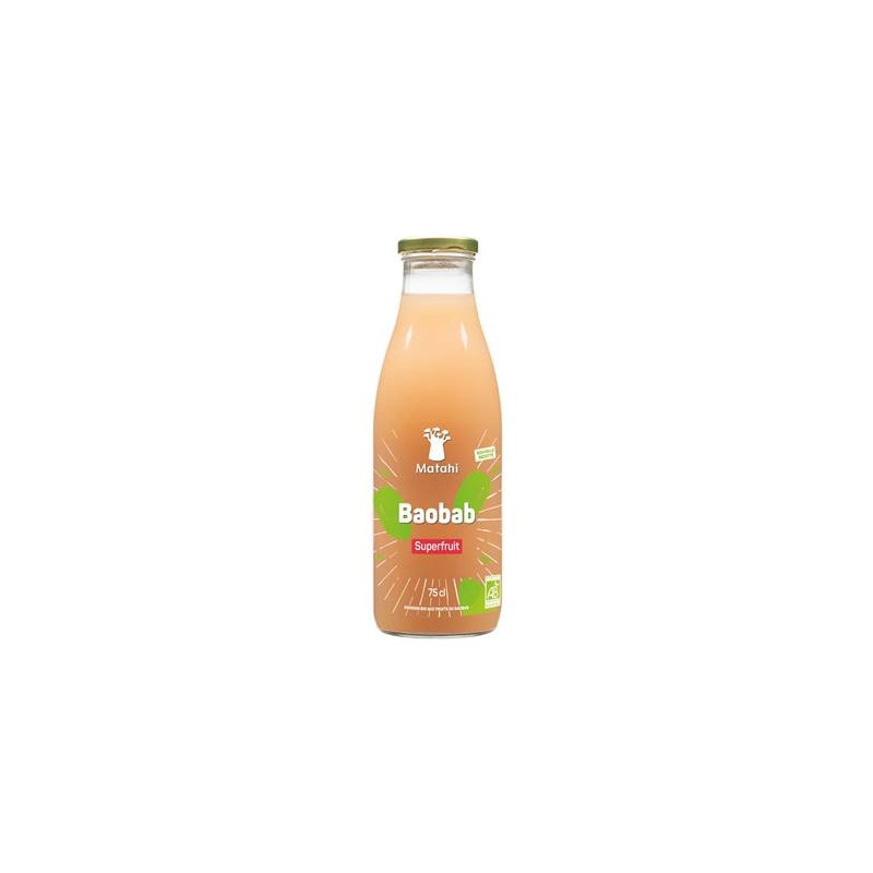 Boisson bio MATAHI SUPERFRUIT Baobab 75 cl