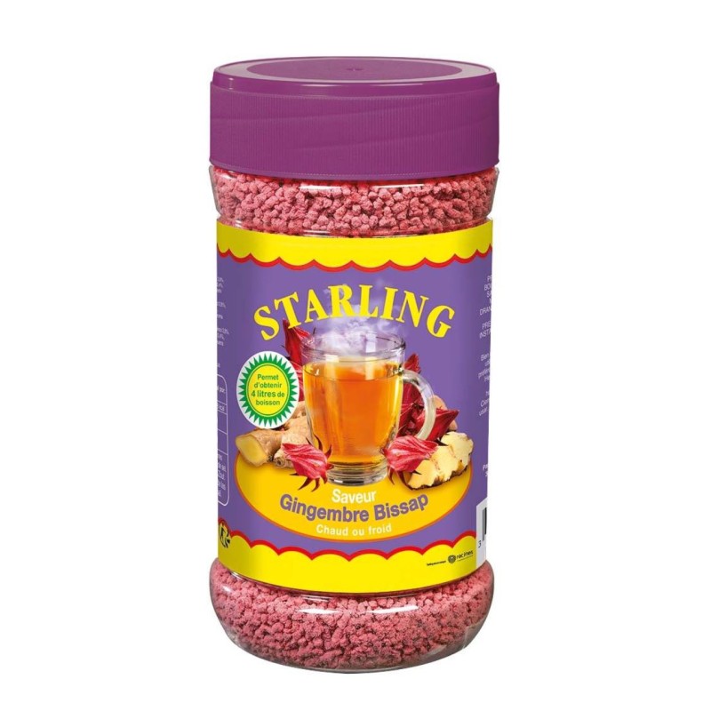 Boisson instantanée STARLING Bissap Gingembre 400 g