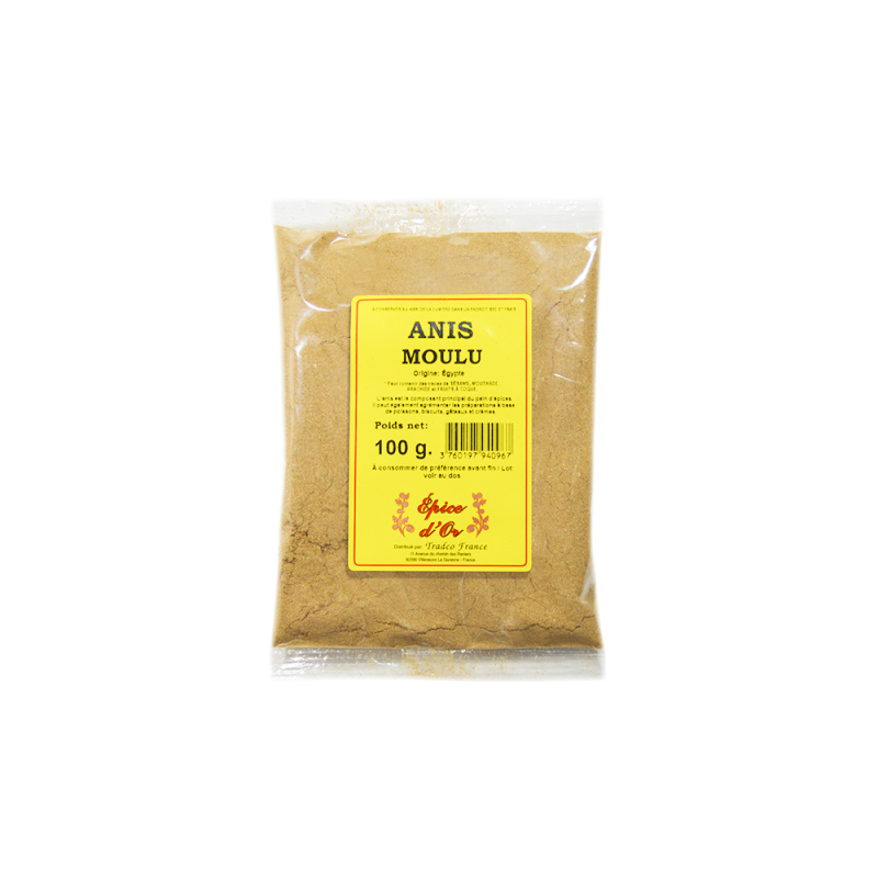 Anis vert poudre EPICES D'OR 100g