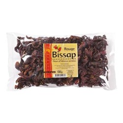 Fleurs d'hibiscus rouge RACINES 100 g