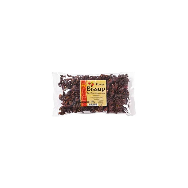 Fleurs d'hibiscus rouge RACINES 100 g