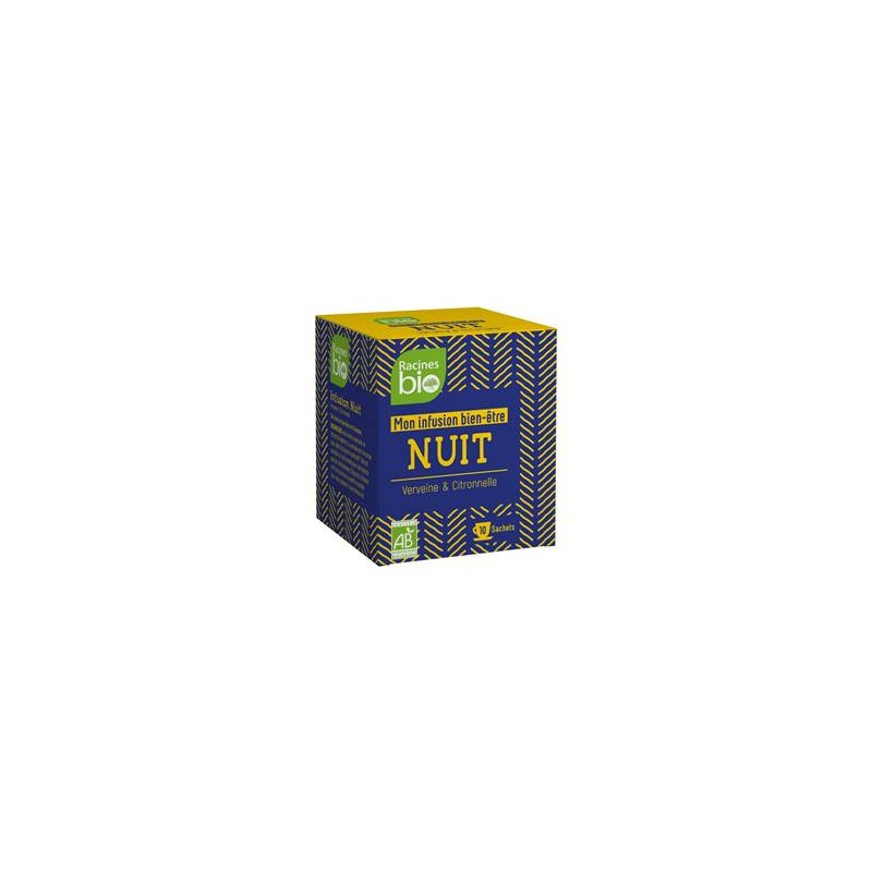 Infusion Bien Etre RACINES BIO Nuit 10 x 1.6 g