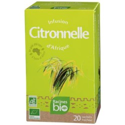 Infusion d'Afrique RACINES BIO Citronnelle 20 x 1.6 g