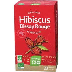 Infusion d'Afrique RACINES BIO Hibiscus 20 x 1.6 g