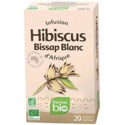 Infusion d'Afrique RACINES BIO hibiscus blanc 20 x 1.6 g