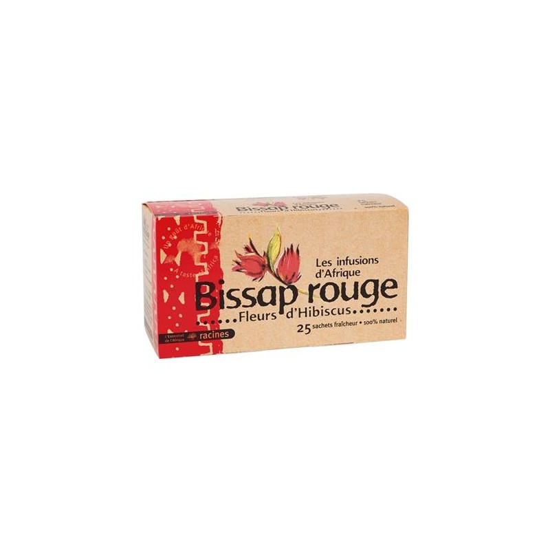 Infusion d'Afrique RACINES Bissap 25 sachets x 1.6 g