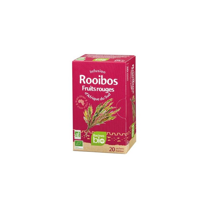 Rooibos RACINES BIO fruits rouges 20 sachets x 1.8 g