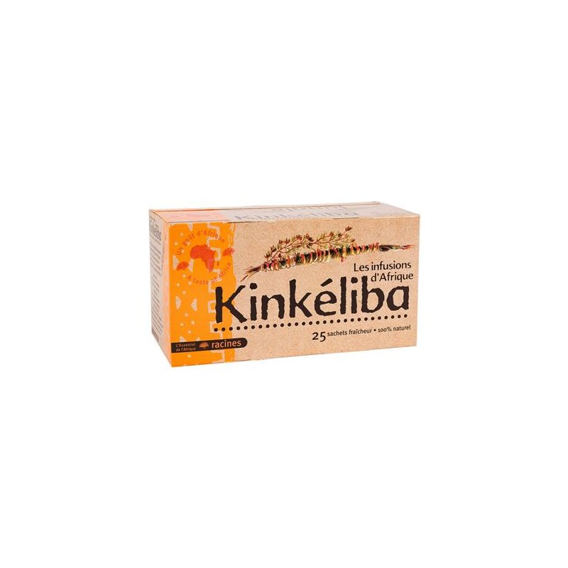 Infusion d'Afrique RACINES Kinkéliba 25 sachets 1.6 g