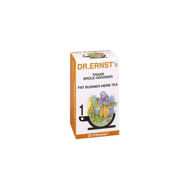 Tisane Dr ERNST's n° 1 Brûle-graisses 20 sachets