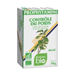 Infusion PROPHYTAMINE Contrôle du poids RACINES BIO 20 sachets x 2 g