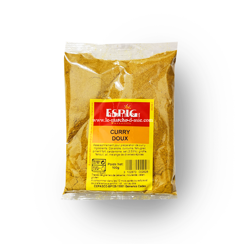 Curry doux ESPIG 100g