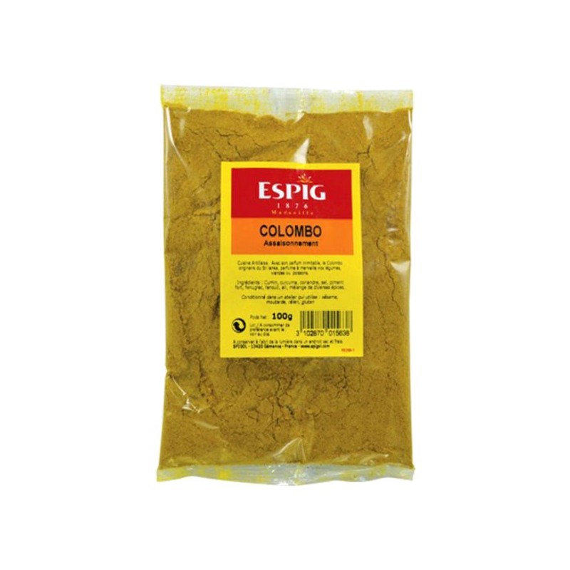 Epices colombo ESPIG 100g