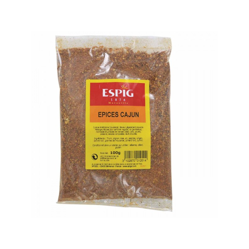 Epices cajun ESPIG 100g