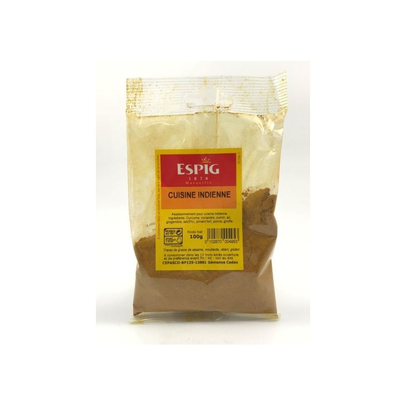 Epices indiennes ESPIG 100g