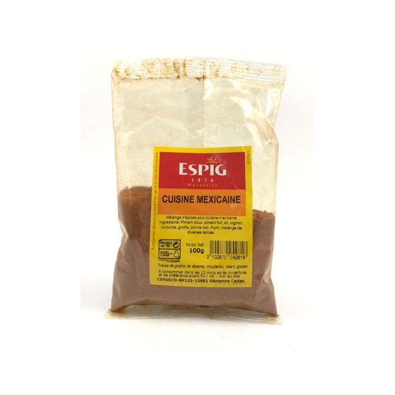 Epices mexicaines ESPIG 100g