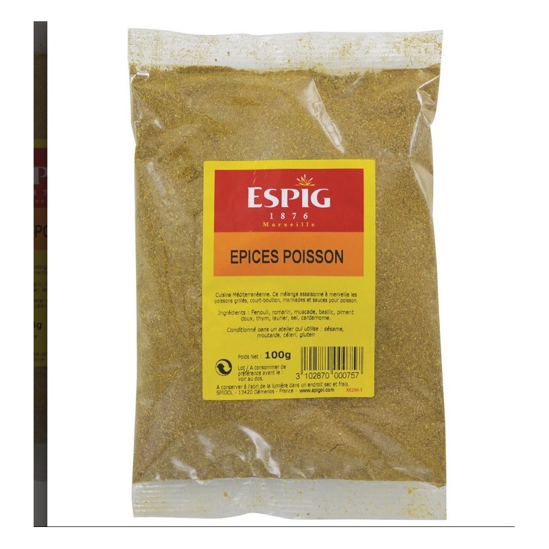 Epices poisson ESPIG 100g