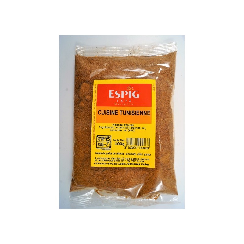 Epices tunisiennes ESPIG 100g