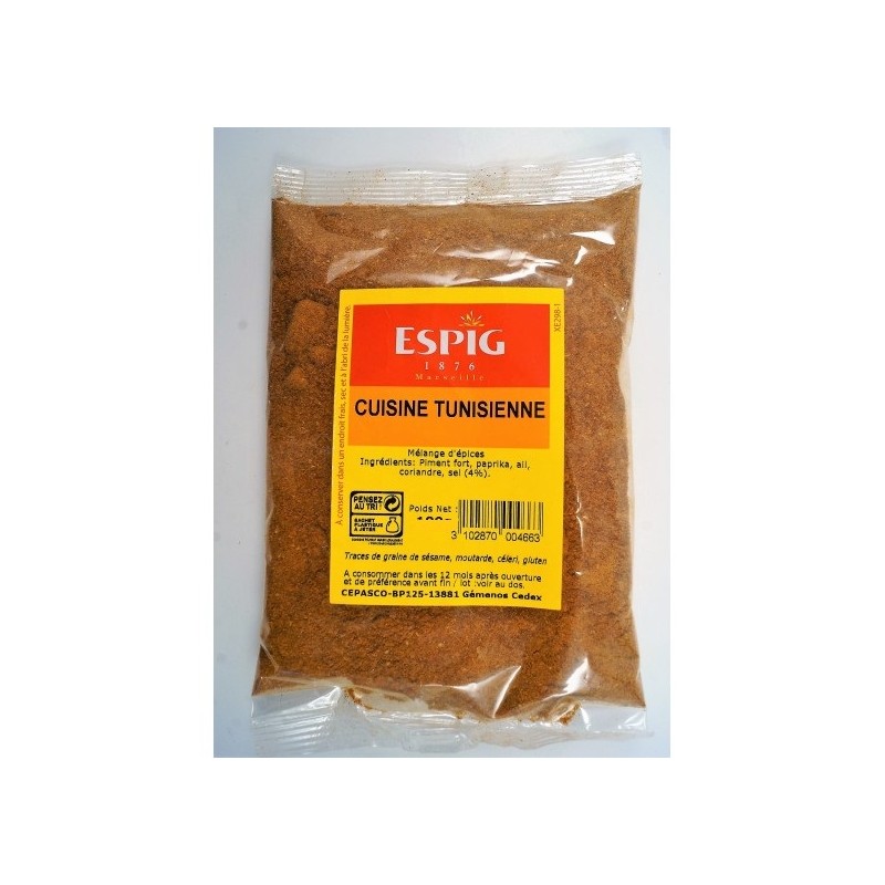 Epices tunisiennes ESPIG 250g